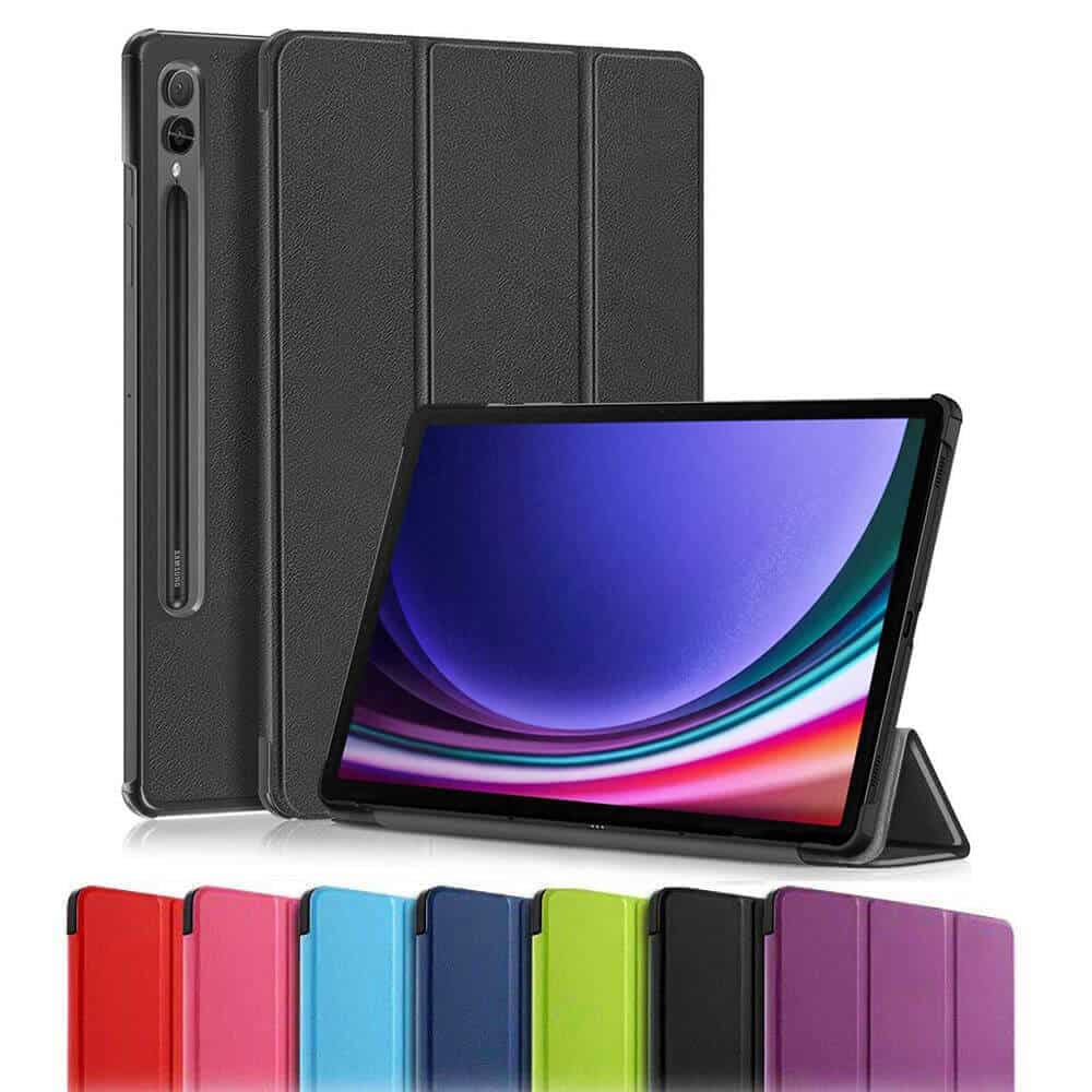 Samsung Galaxy Tab S9 /S9+ Plus Folio Leather Case Cover Samsung Galaxy Tab S9 /S9+ Plus Folio Leather Case Cover